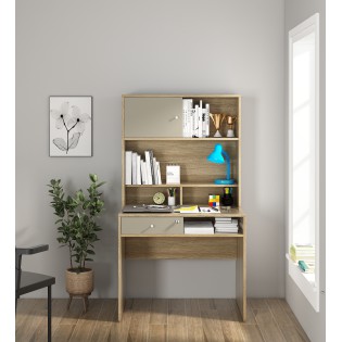 Nester (hst-bd01) Study Table - Sebastian Oak