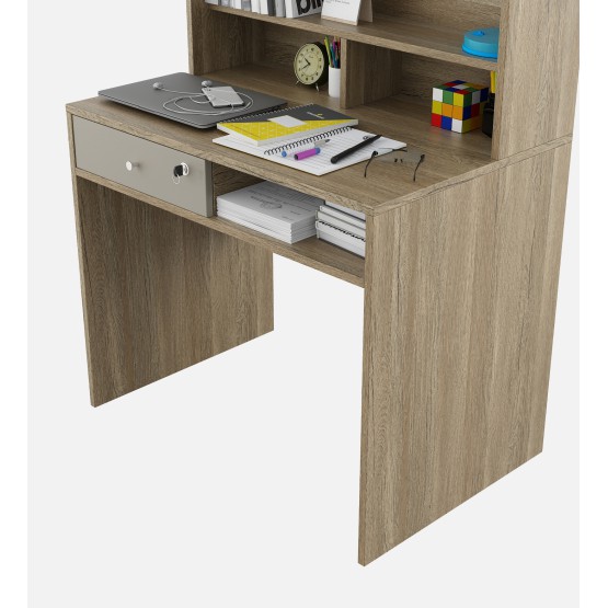 Nester (hst-bd01) Study Table - Sebastian Oak