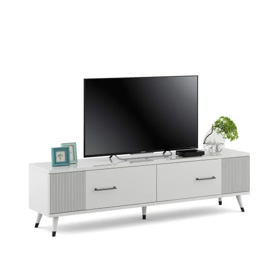 Base Tv Unit Alpine - High Gloss White