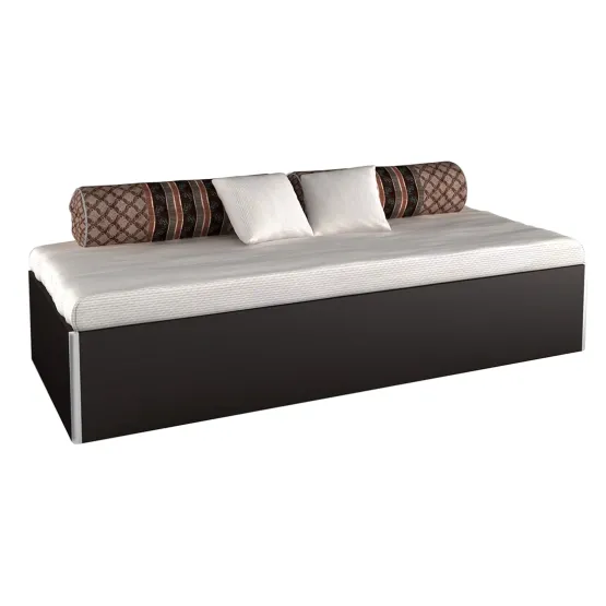 Day Bed V2 With Box Storage - Natural Wenge