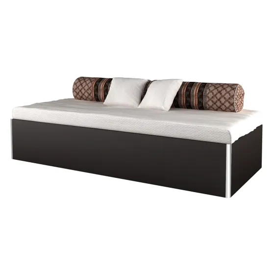 Day Bed V2 With Box Storage - Natural Wenge