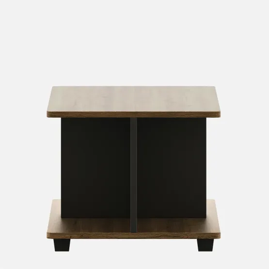 Center Table Ct 103 In Classic Oak & Slate Grey