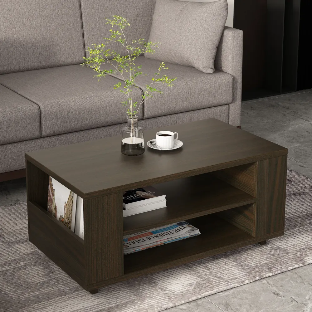 Center Table Ct 110 In Fumed Oak