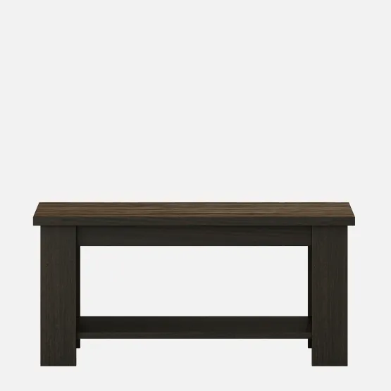 Center Table Ct 111 In Fumed Oak & Vintage Wood