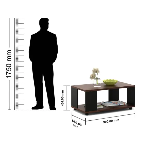 Centre Table Ct 23- Sheesham And Natural Wenge