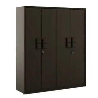 Choco 4 Door Wardrobe - Vermont