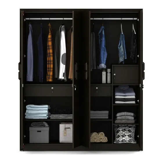 Choco 4 Door Wardrobe - Vermont