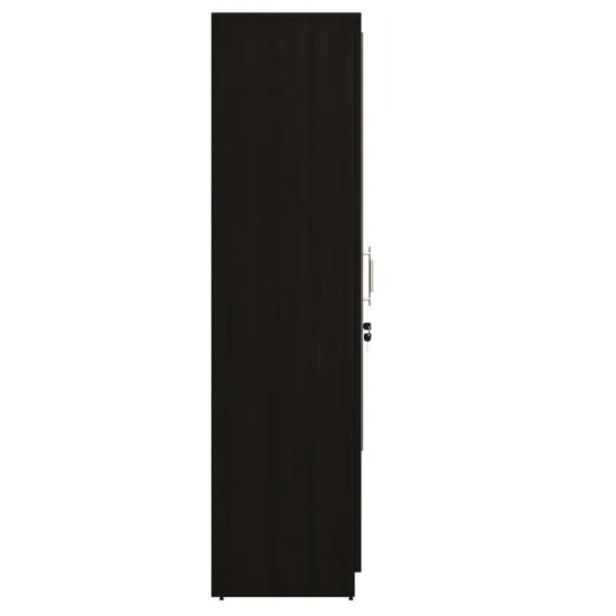 Carnival 2 Door Wardrobe With Mirror - Natural Wenge Woodpore
