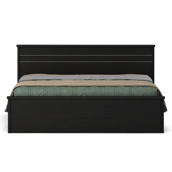 Carnival V3 King Bed Without Storage - Natural Wenge Woodpore