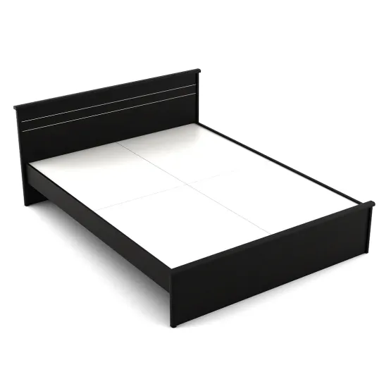 Carnival V3 King Bed Without Storage - Natural Wenge Woodpore