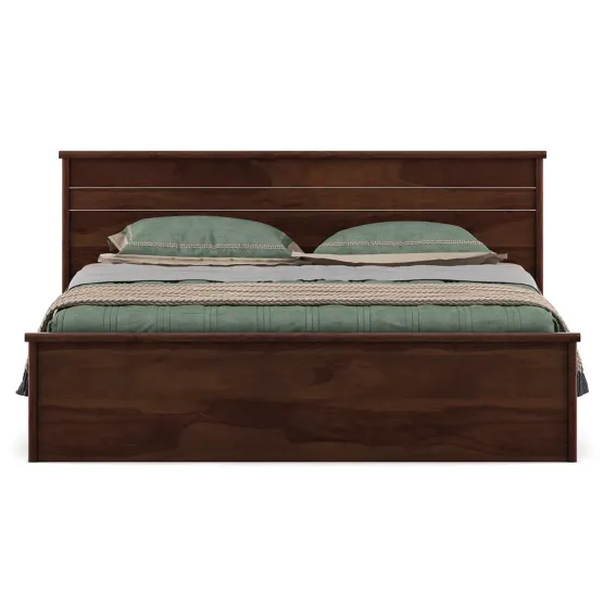 Carnival King Bed Without Storage - Sheesham