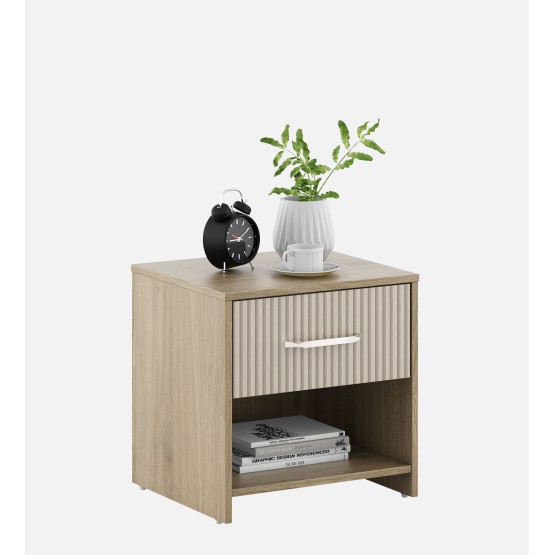 Cleo Bedside-santana Oak & Bamboo Flute