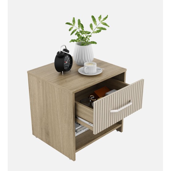 Cleo Bedside-santana Oak & Bamboo Flute