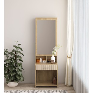 Cleo Dresser-santana Oak & Bamboo Flute