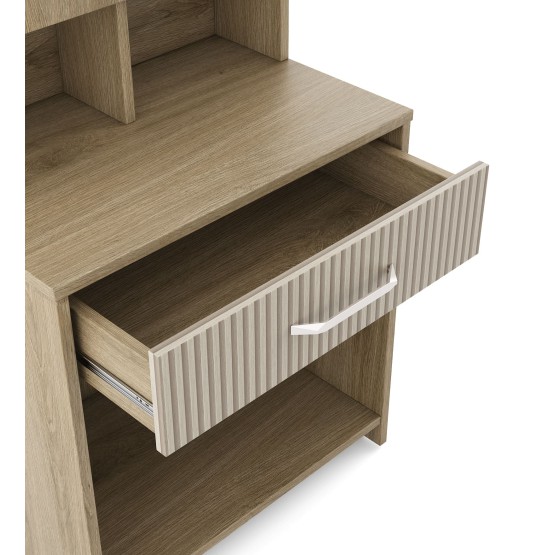 Cleo Dresser-santana Oak & Bamboo Flute