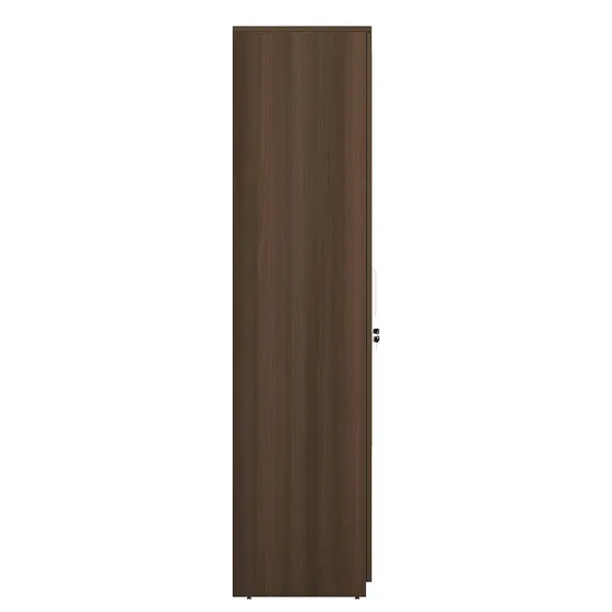 Crescent 2 Door Wardrobe With Mirror - Mol-acacia Dark Woodpore