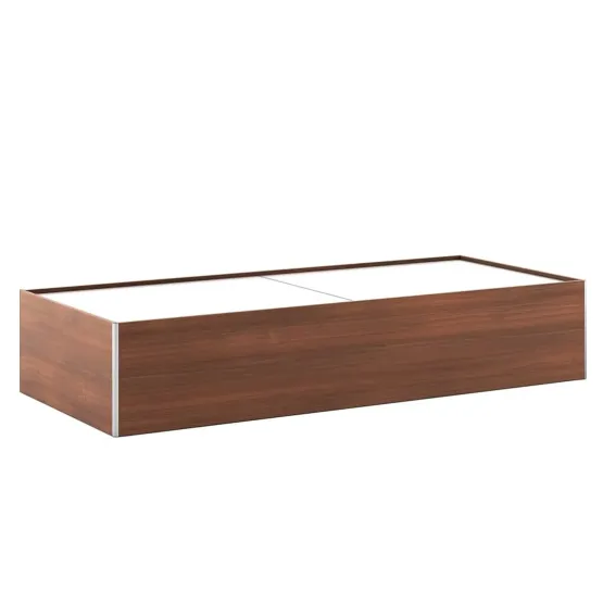 Day Bed V2 With Box Storage - Walnut Rigato Woodpore