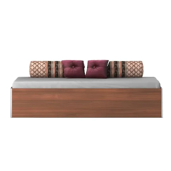 Day Bed V2 With Box Storage - Walnut Rigato Woodpore