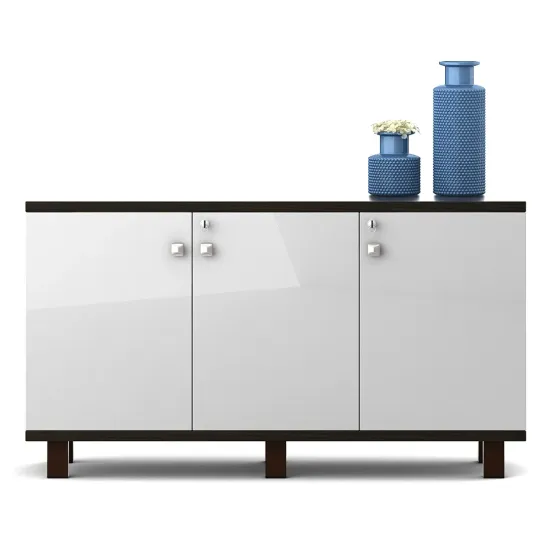 Icon Low Height Storage Small - Fumed Oak