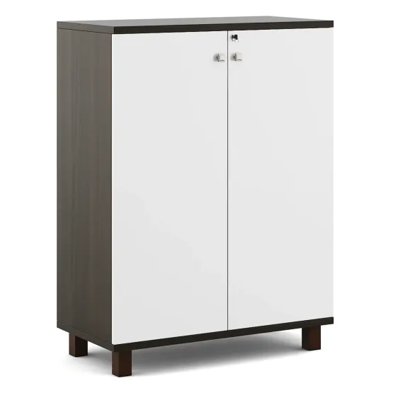 Icon Mid Height Storage Extra Small - Fumed Oak