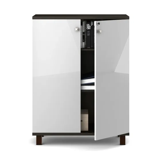 Icon Mid Height Storage Extra Small - Fumed Oak