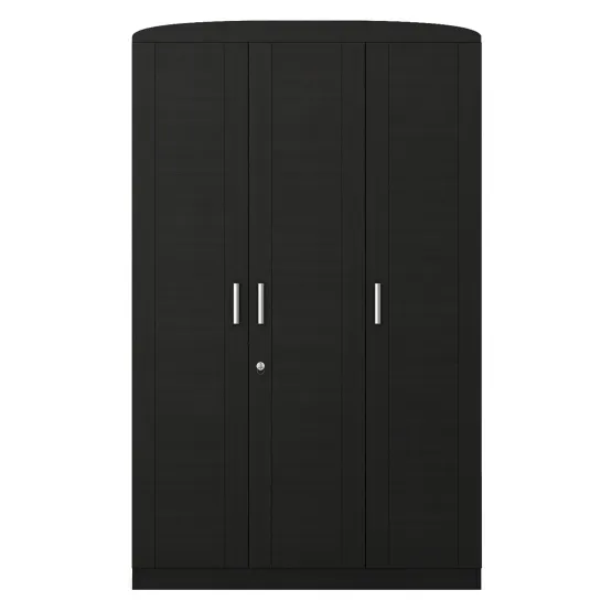 Imperial 3 Door Wardrobe - Natural Wenge Woodpore