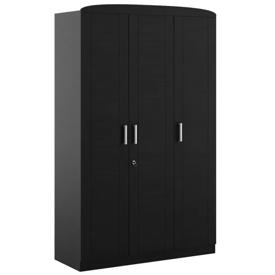 Imperial 3 Door Wardrobe - Natural Wenge Woodpore