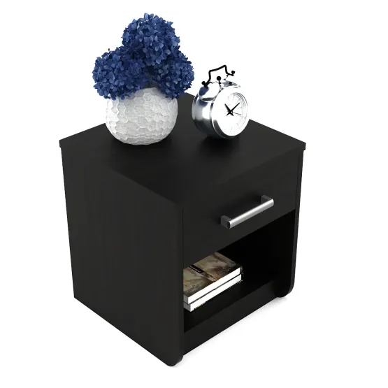 Imperial Bedside Table - Natural Wenge Woodpore