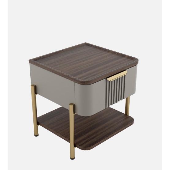 Adore Bedside-sahara Beige & Dark Brown Eucalyptus