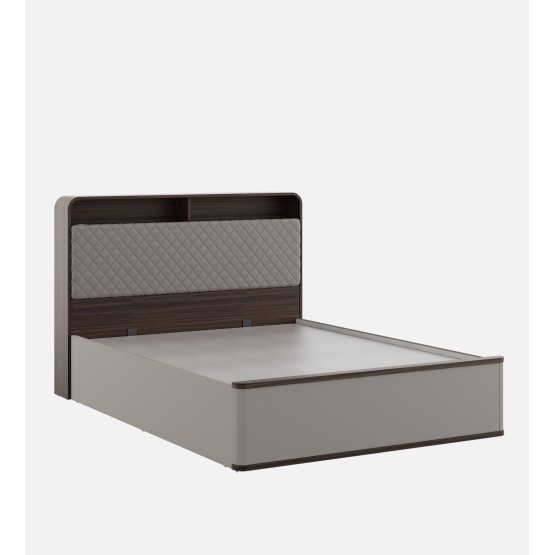 Desire King Bed Full Lifton-sahara Beige & Dark Brown Eucalyptus