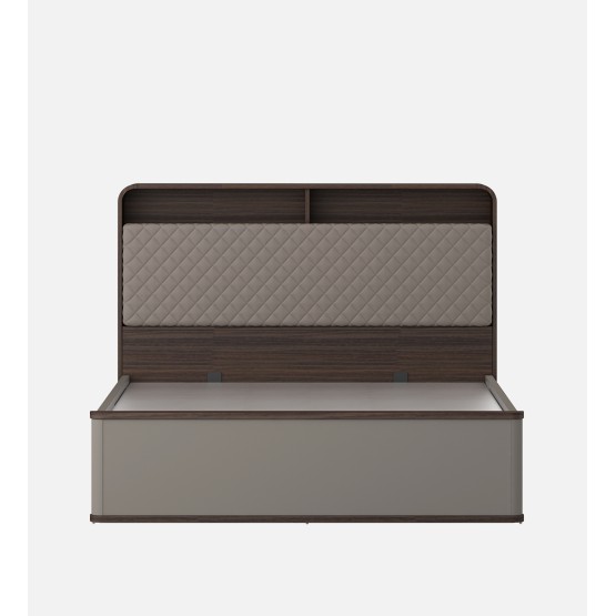 Desire King Bed Full Lifton-sahara Beige & Dark Brown Eucalyptus