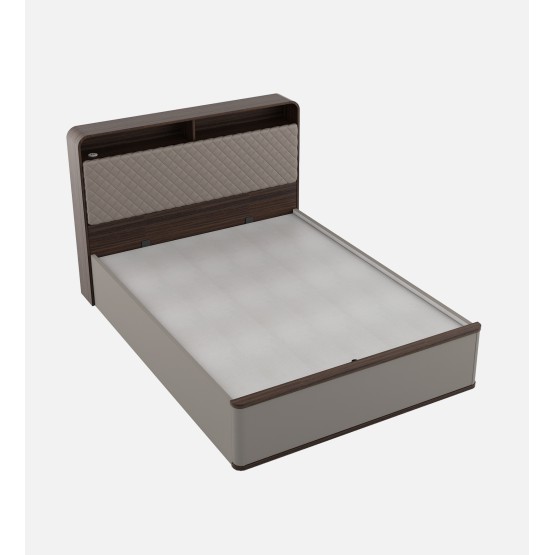 Desire King Bed Full Lifton-sahara Beige & Dark Brown Eucalyptus