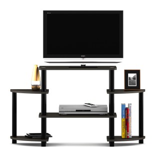 Tubular Tv Unit Rack Tr-03 - Natural Wenge Woodpore