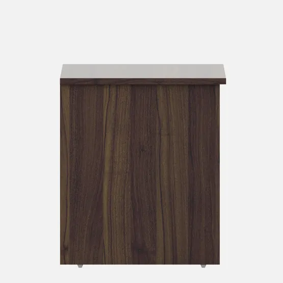 Kia Bedside Table - Lyon Walnut