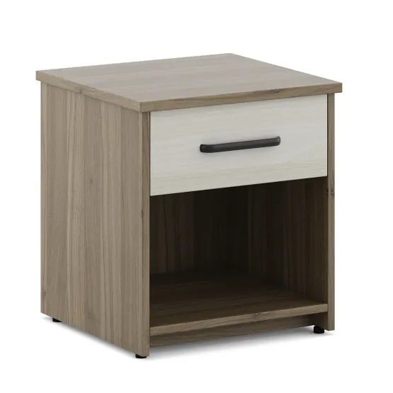 Martin Bedside Table - Lyon Walnut