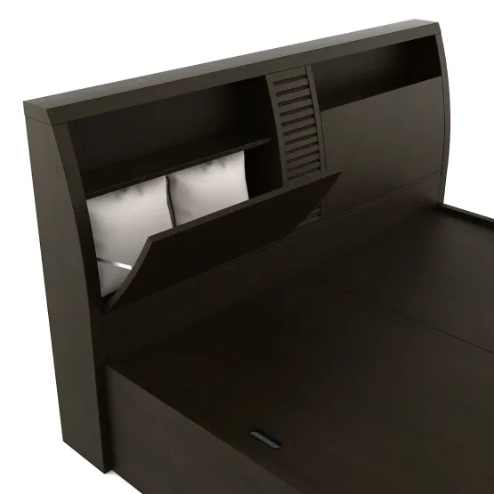 Monarch V4 King Bed With 3/4th Lift On Storage-vermount