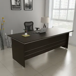 Nova Integra Office Table Extra Large With 3 Drawers 1 Shutter - Vermount