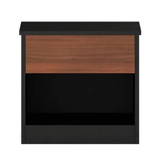 Phoenix Bedside Table - Natural Wenge Woodpore