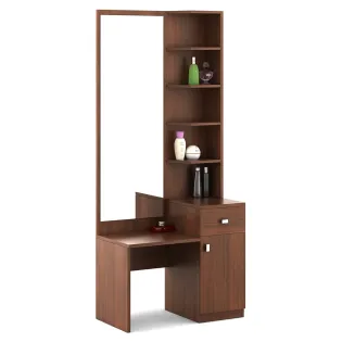 Premium Dressing Table - Walnut Rigato