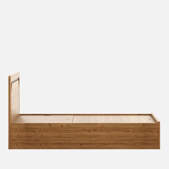 Roma King Bed With 3/4 Lifton - Classic Oak