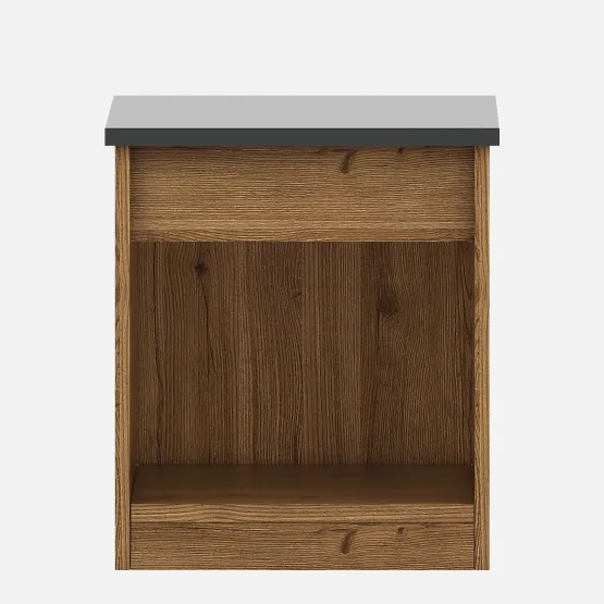 Roma Bedside Table - Clasic Oak
