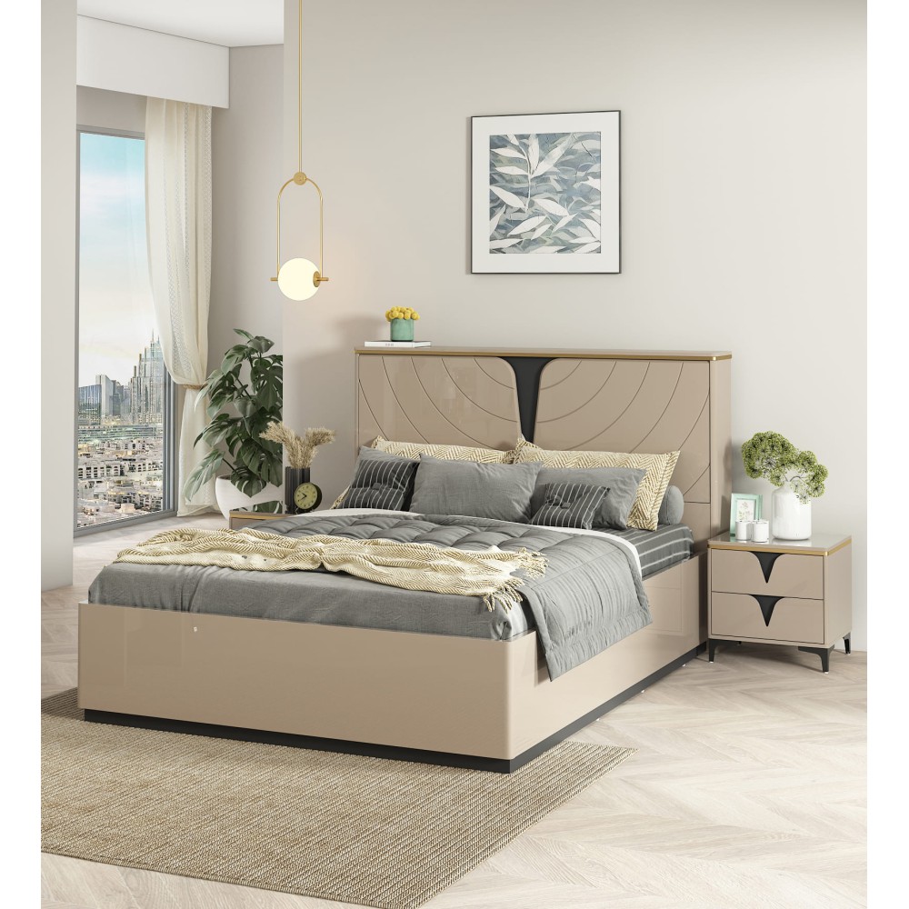 Royce King Bed Full Lifton-hg Ceramic