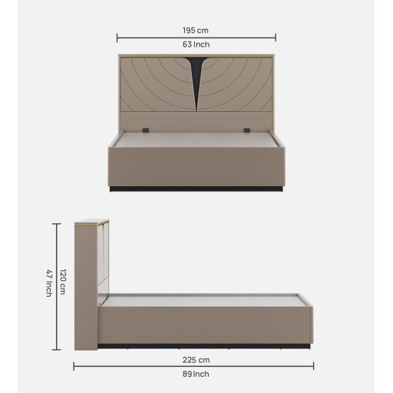 Royce King Bed Full Lifton-hg Ceramic
