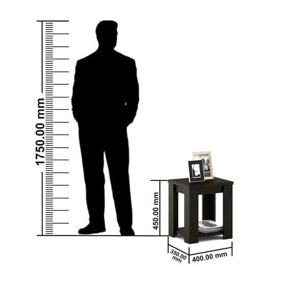 Ruby Bedside Table - Vermount