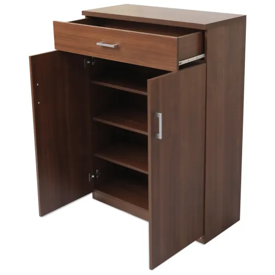 Shoe Rack Liberty - Walnut Rigato Woodpore