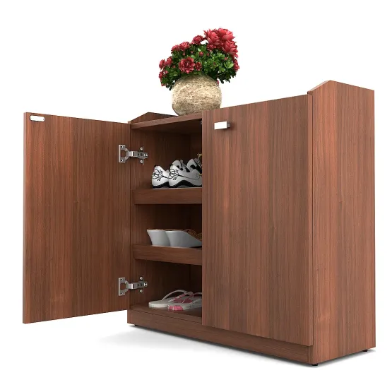 Shoe Rack Minima Delux - Walnut Rigato Woodpore