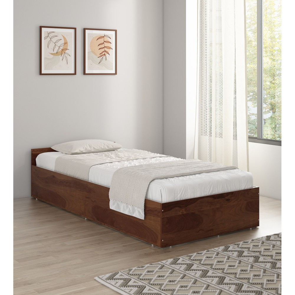 Sage Single Bed Without Storage  - Sheesham