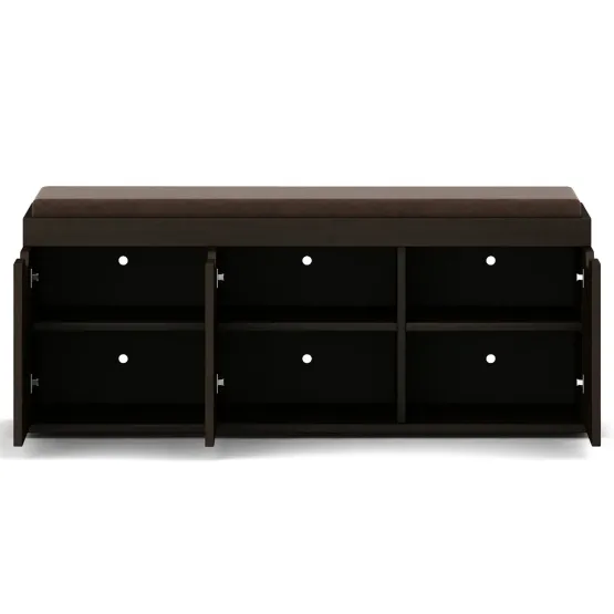 Shoe Rack Star 3 Door With Cushion - Vermount