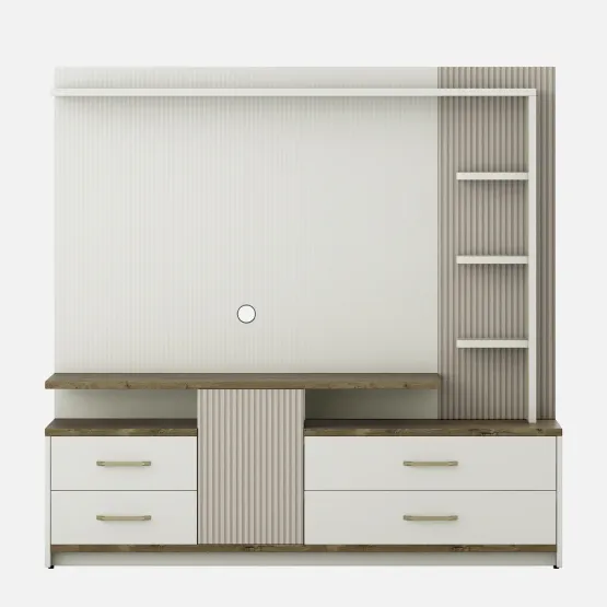 Tv Unit Stanley-kingston White