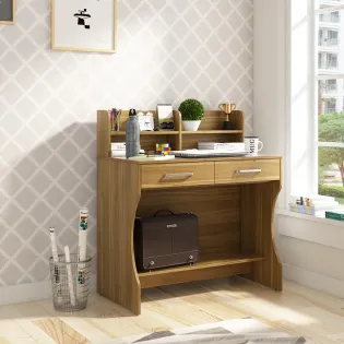 Study Table  02mw -natural Teak